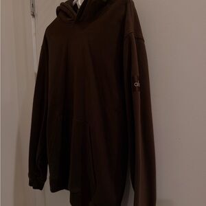 Alo Men's Chocolate Hoodie